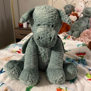 BNWT Huge Fuddlewuddle Dragon Jellycat - HARD TO FIND HTF